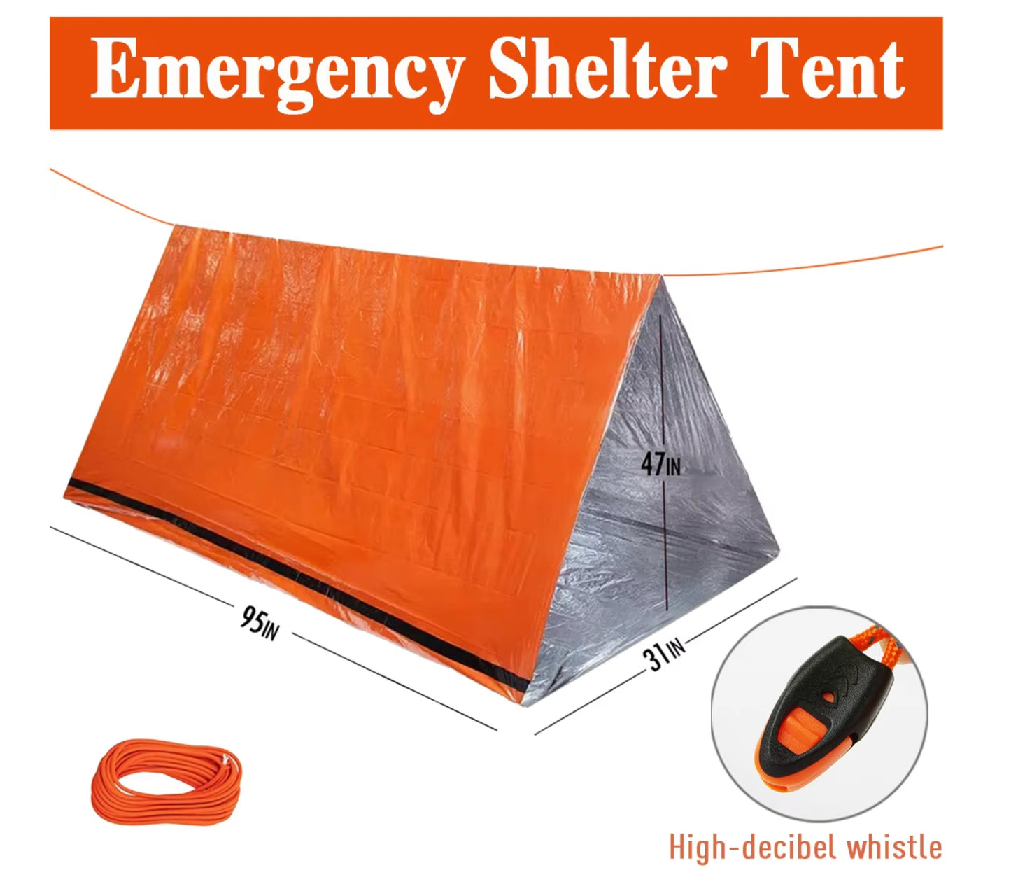 2 Person Emergency Tent