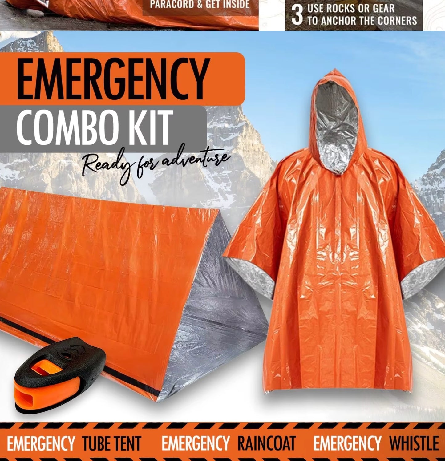 2 Person Emergency Tent